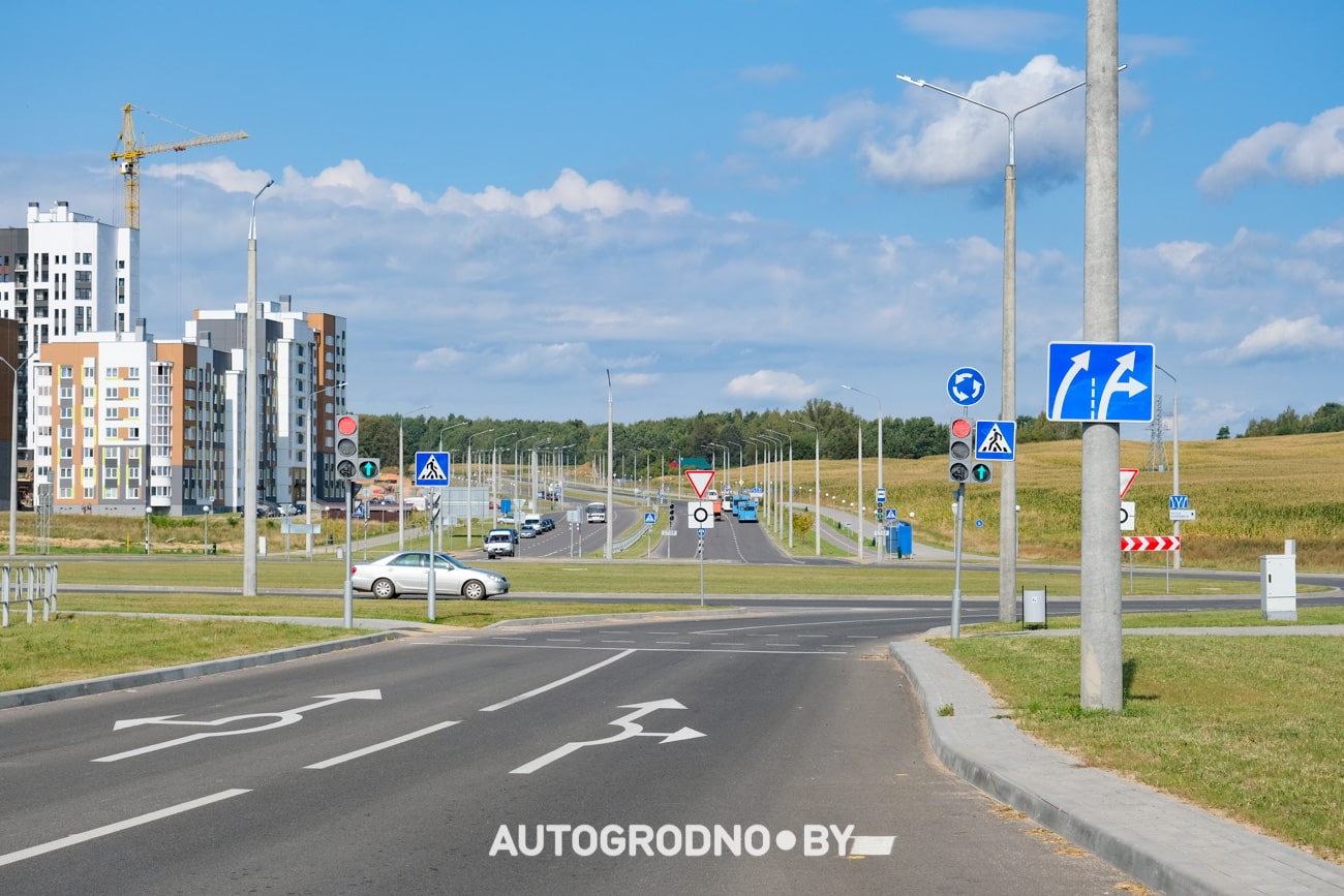 Кольцо Грандичи Гродно светофоры