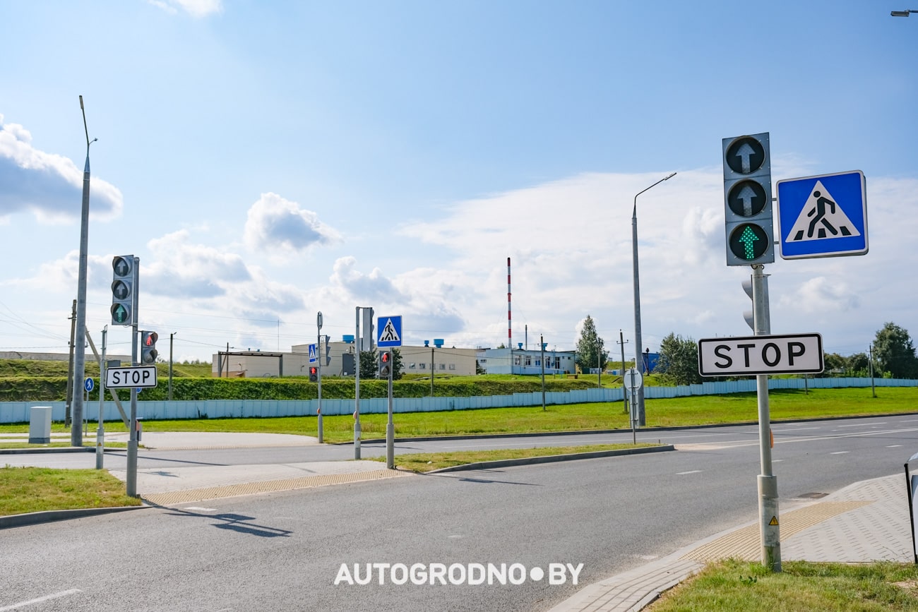 Кольцо Грандичи Гродно светофоры