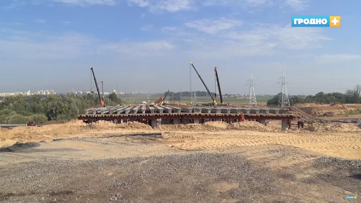 Строительство объездной возле АЗОТа теперь в круглосуточном режиме. Что успели сделать?