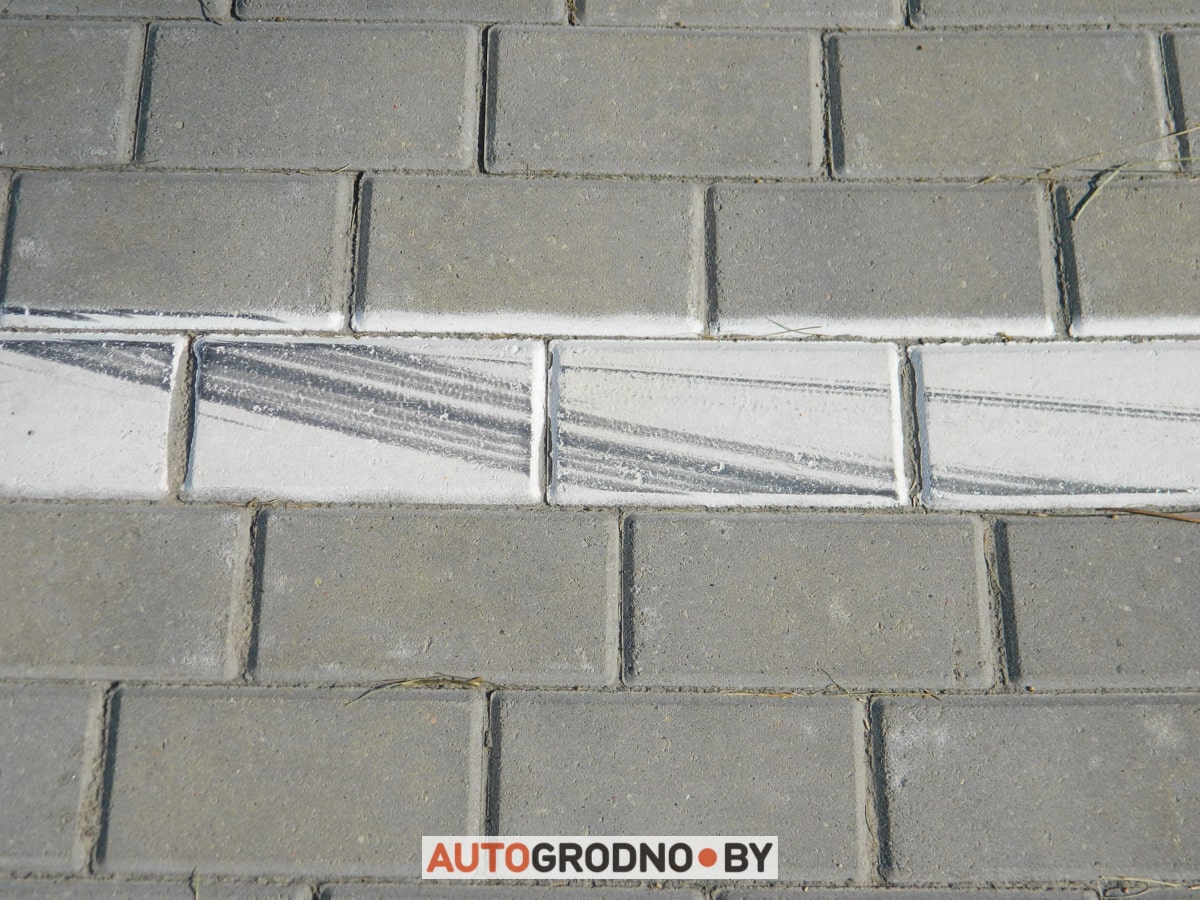 Опасная велодорожка в Гродно в сторону Восточного моста