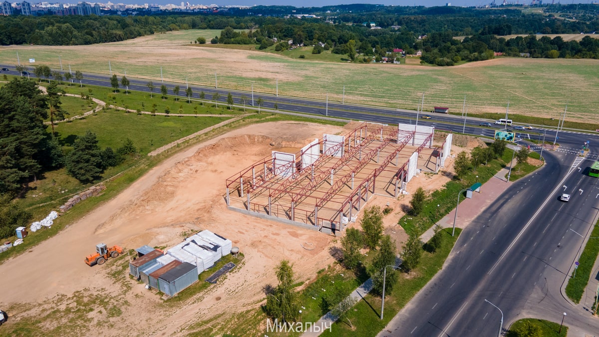 Что сейчас строят в Гродно? Смотрим с неба на основные стройки города
