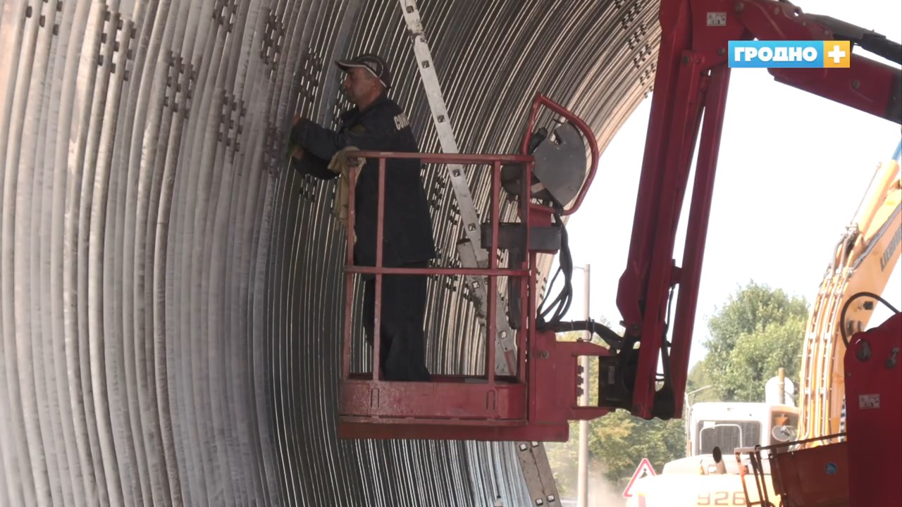 Строители показали тоннель новой объездной Гродно, по которому мы поедем уже через 2 месяца