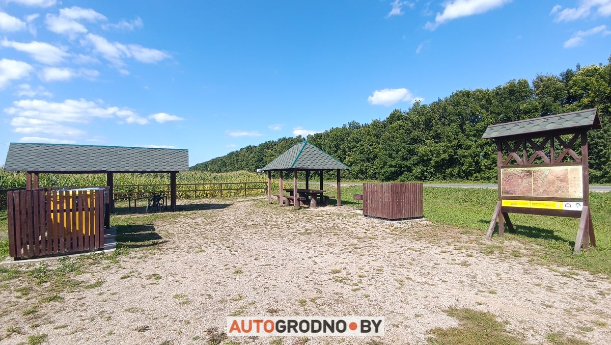 Веломаршрут августовский канал Гродно схема