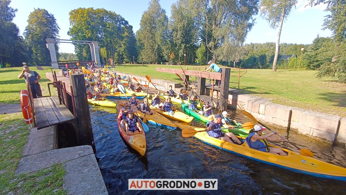 Веломаршрут августовский канал Гродно схема