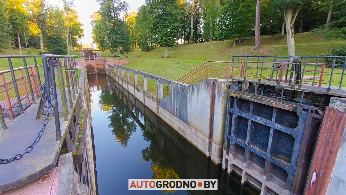 Веломаршрут августовский канал Гродно схема