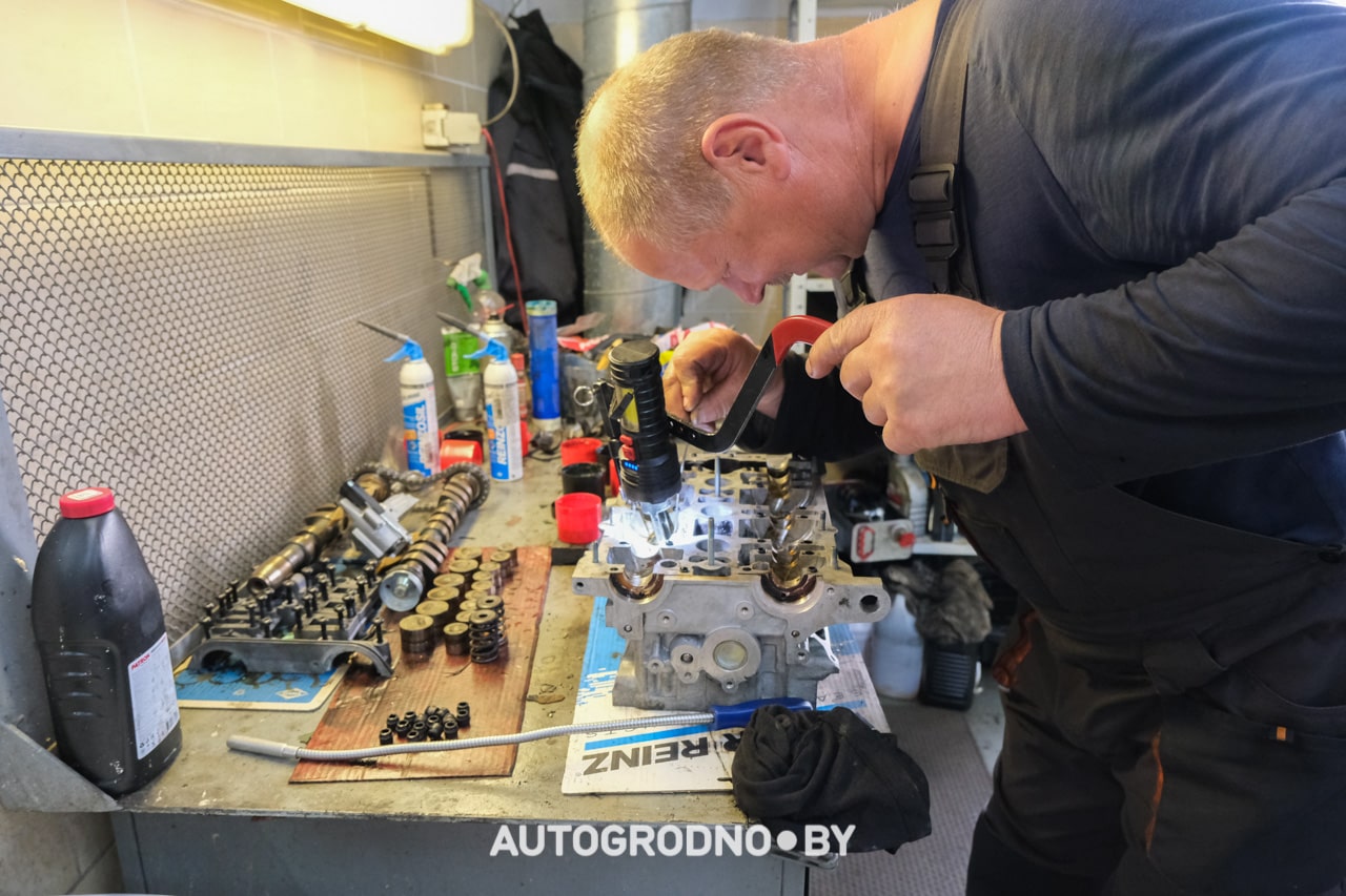 Автосервис УКС Гродно на улице Гаражной