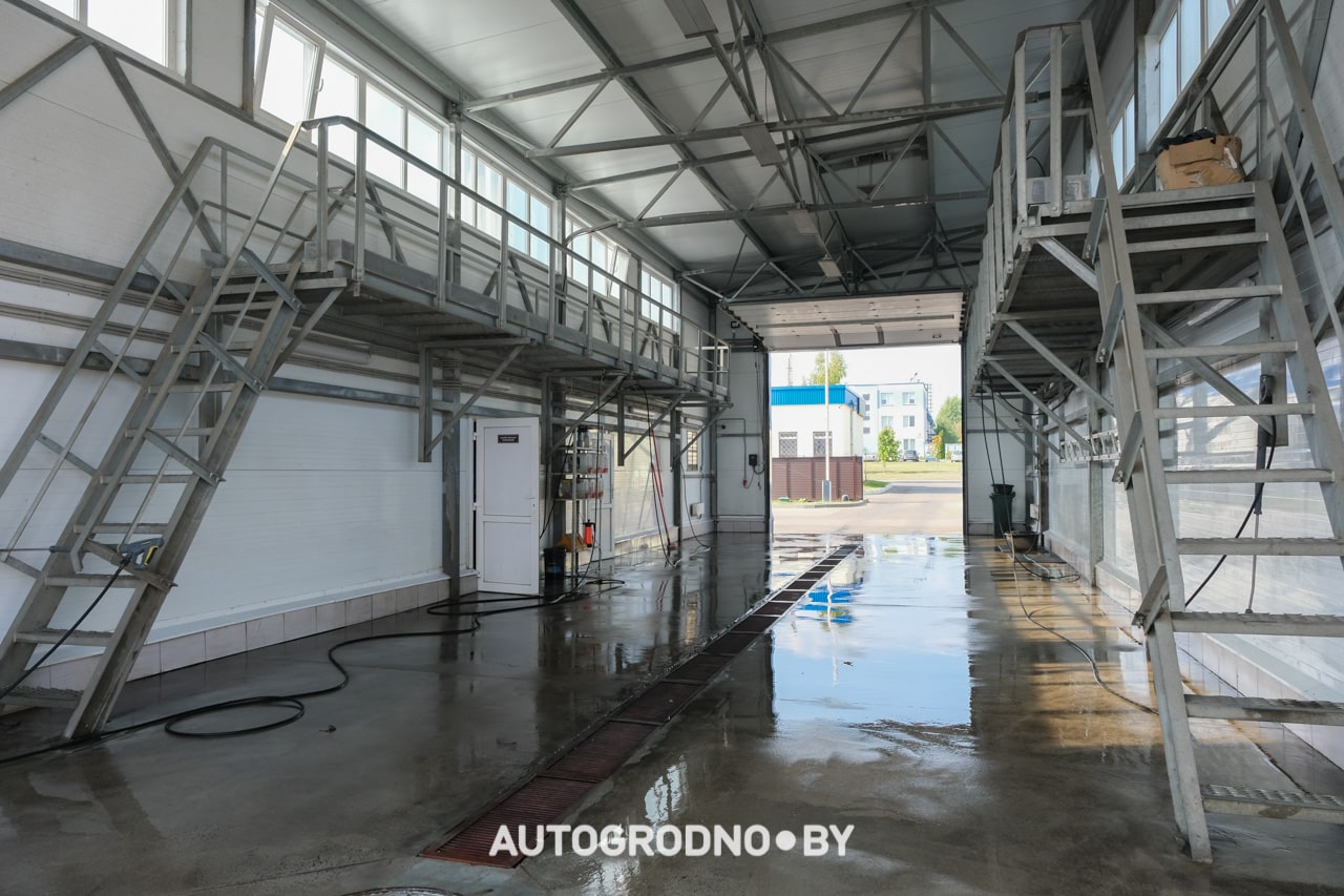 Автосервис УКС Гродно на улице Гаражной