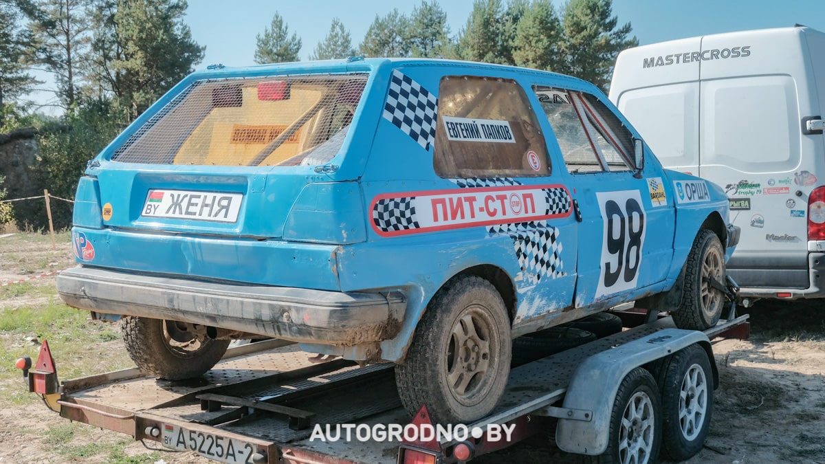 Гродненский гонщик произвел фурор на автокроссе 2023 под Гродно. Чемпионат Беларуси