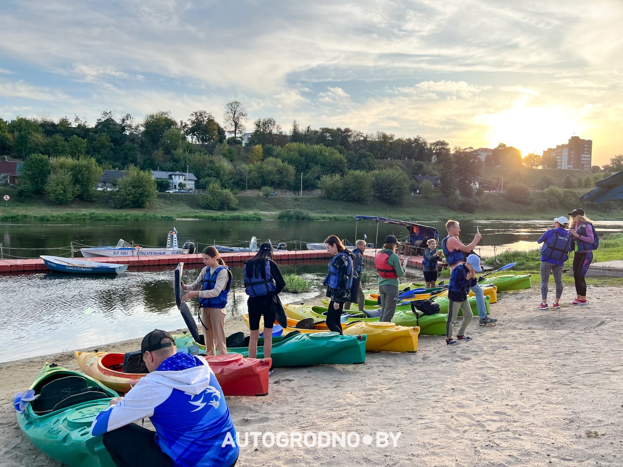 Сплавы на байдарках по Неману в Гродно