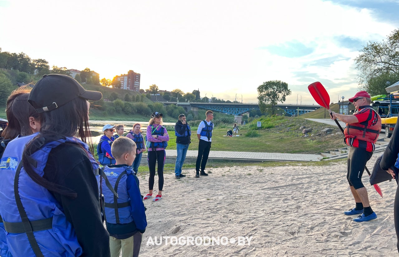 Сплавы на байдарках по Неману в Гродно