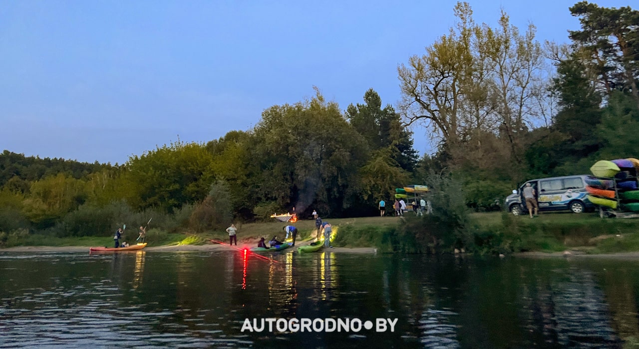 Сплавы на байдарках по Неману в Гродно