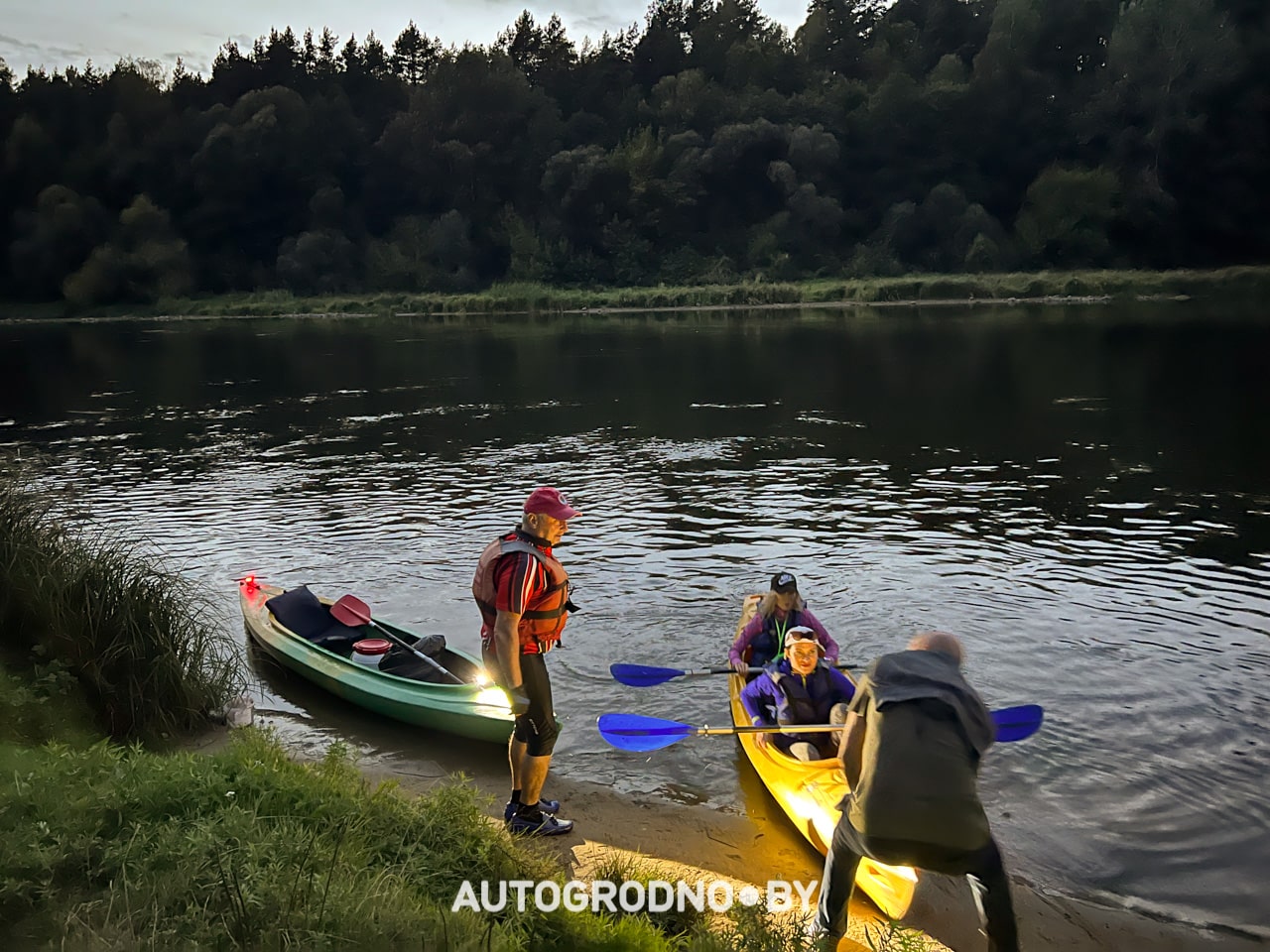 Сплавы на байдарках по Неману в Гродно