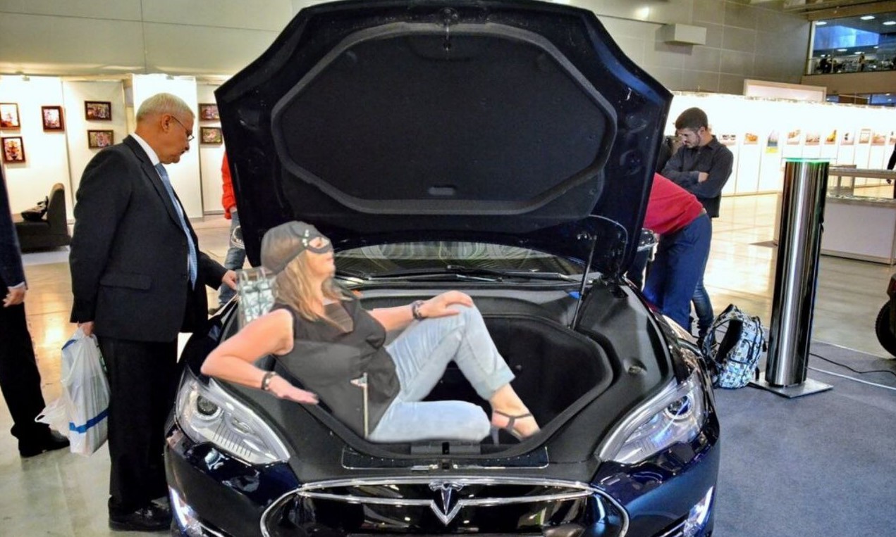 В Беларуси новый мем. И им стала женщина-кошка