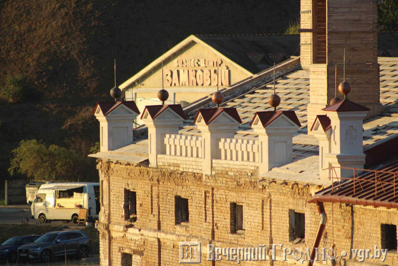 Фотофакт: как выглядят здания бывшего пивзавода Гродно во время реконструкции