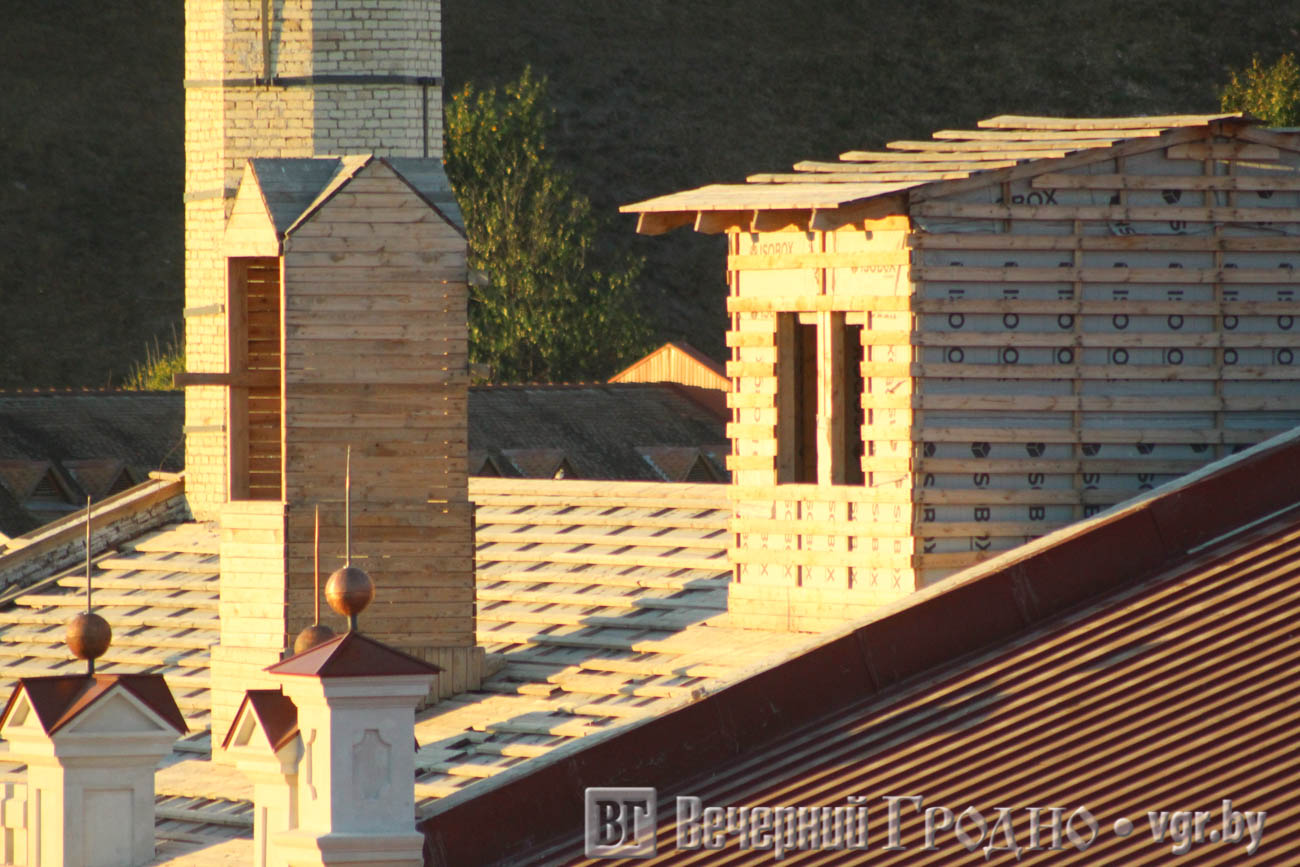 Фотофакт: как выглядят здания бывшего пивзавода Гродно во время реконструкции