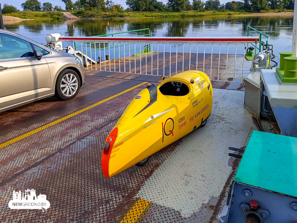 Вернулся домой в Гродно Беларусь на веломобили через всю Европу