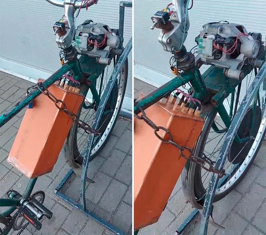 Белорус изобрел электровелосипед и сломал голову пользователям Tik Tok