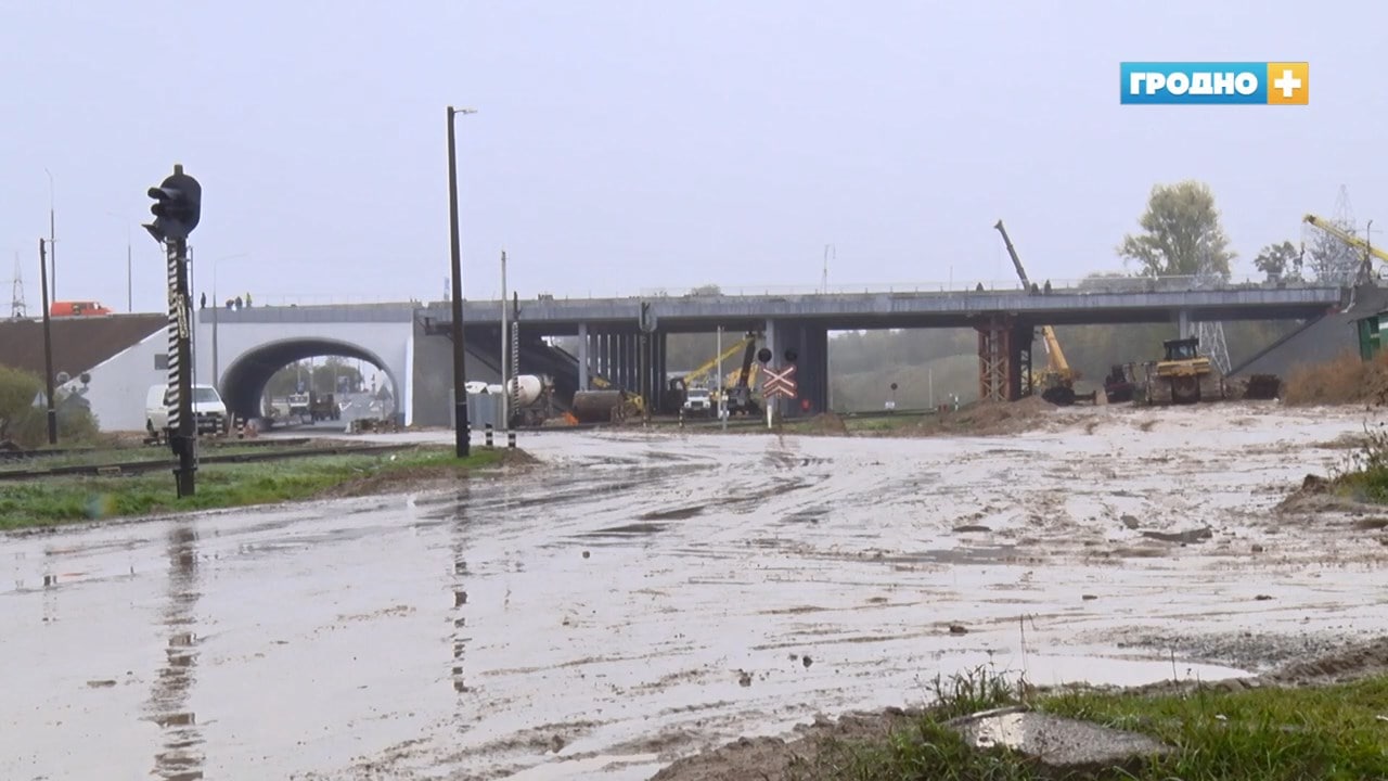 Названа дата открытия объездной дороги в Гродно