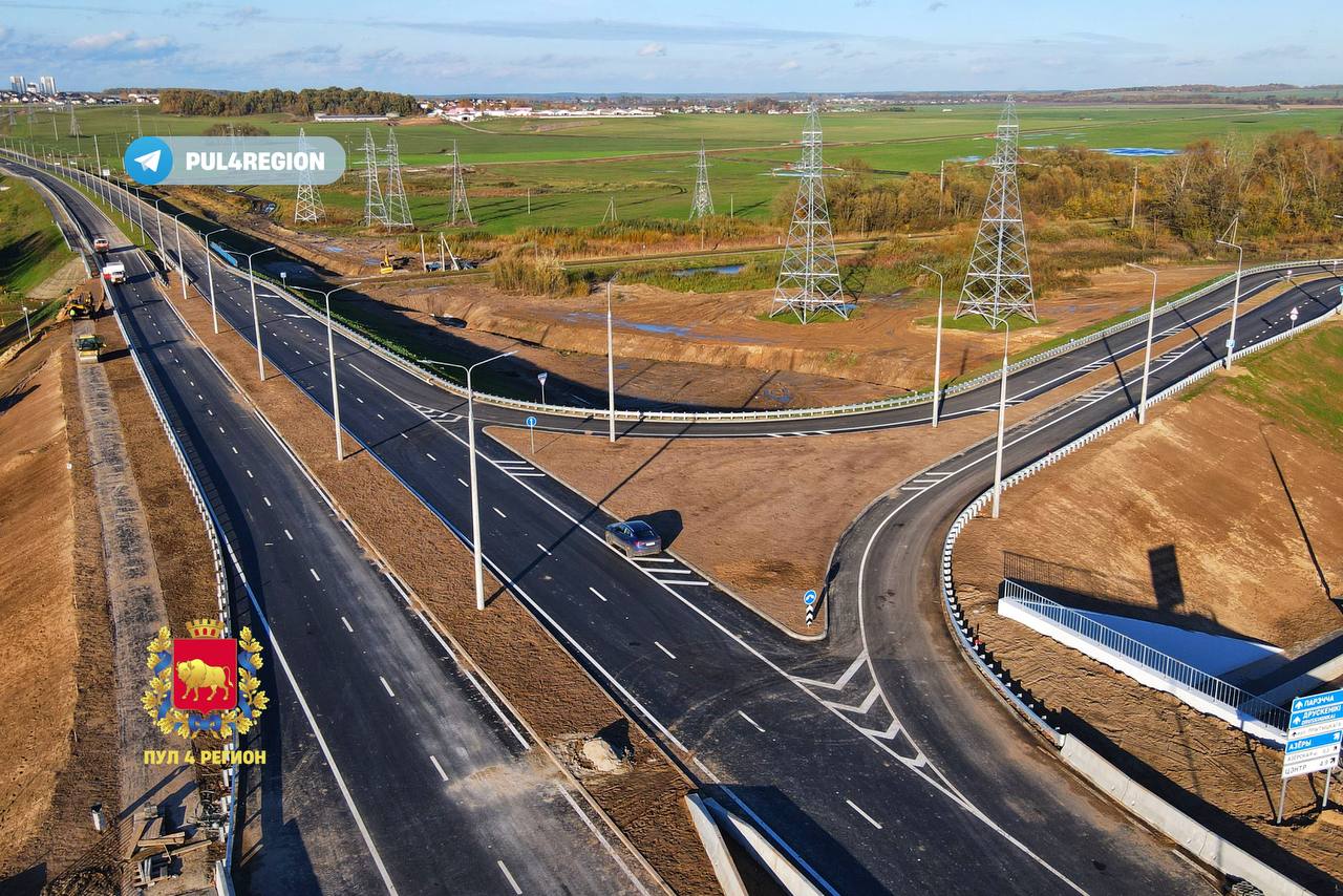 Фото развязка на Озерским шоссе В Гродно