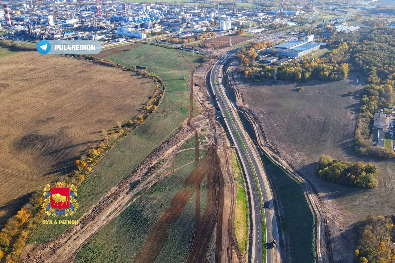 Фото развязка на Озерским шоссе В Гродно