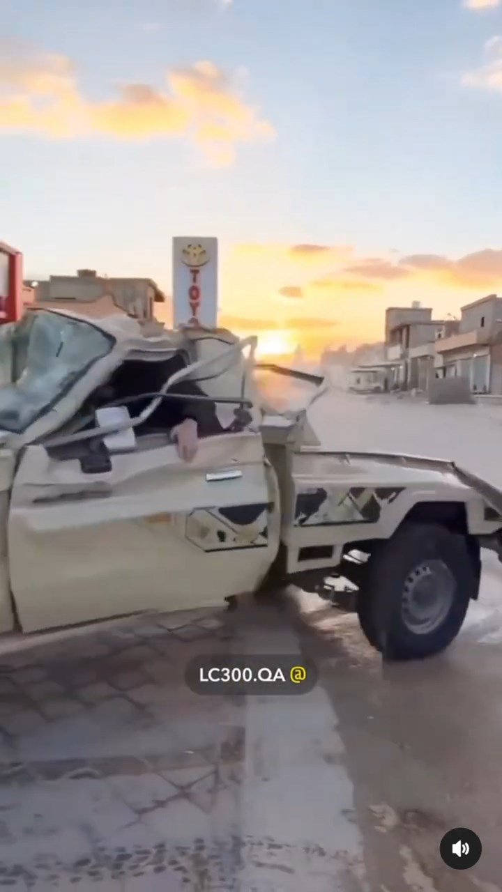 Toyota Land Cruiser упала с горы, но уберегла водителя и сама доехала до сервиса