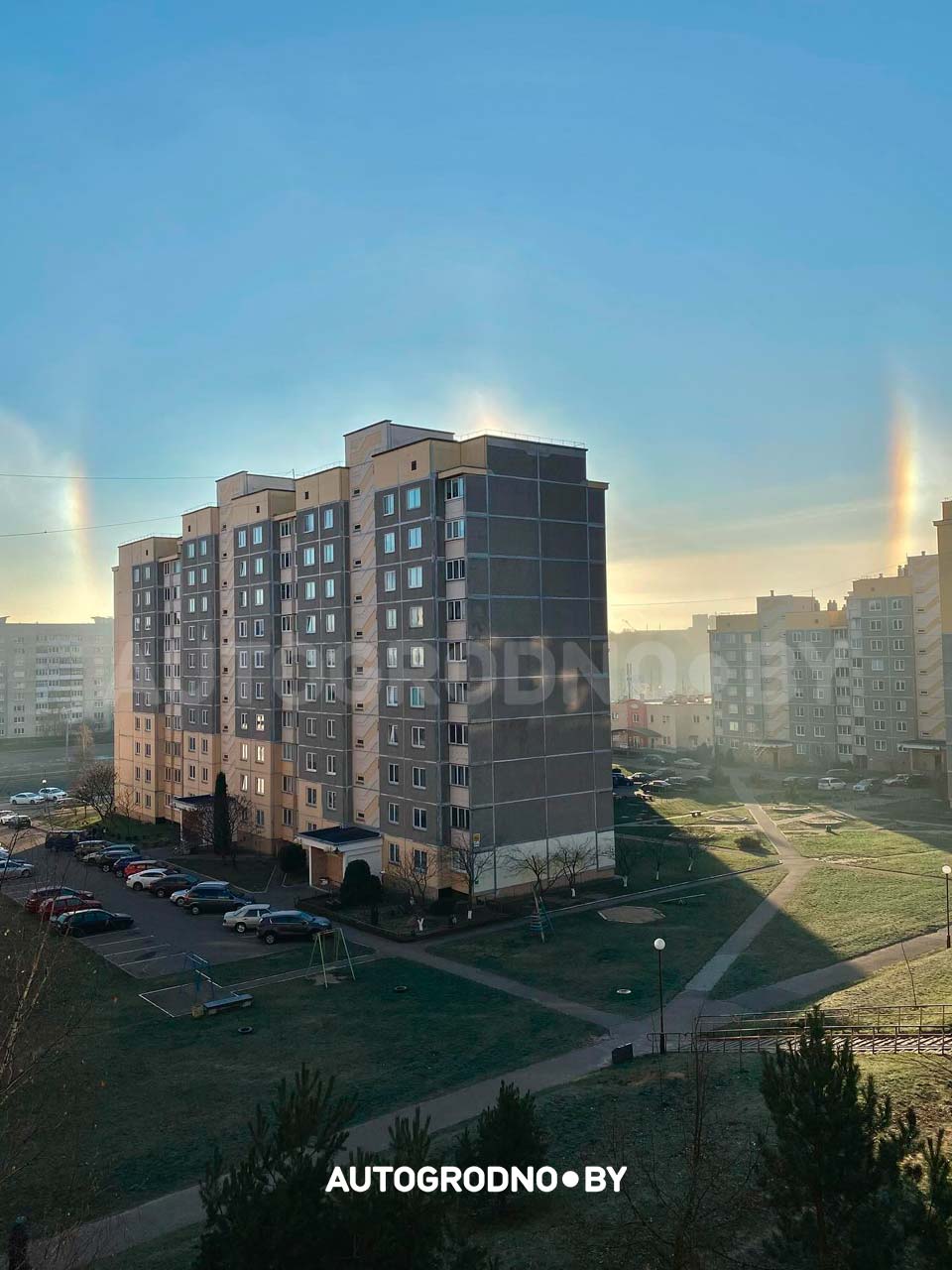 Гало в Гродно Белаусь