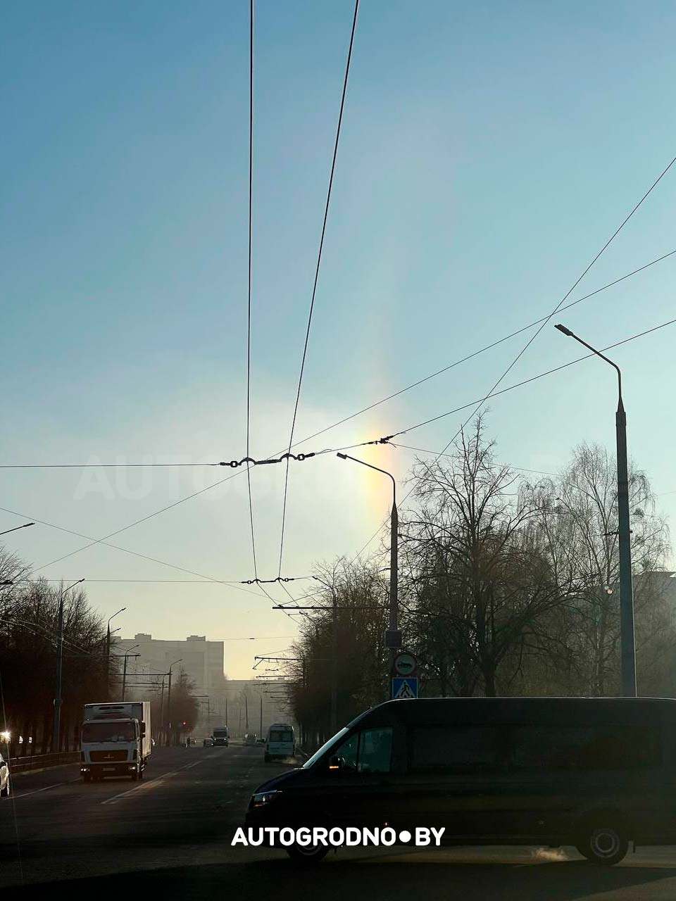 Гало в Гродно Белаусь