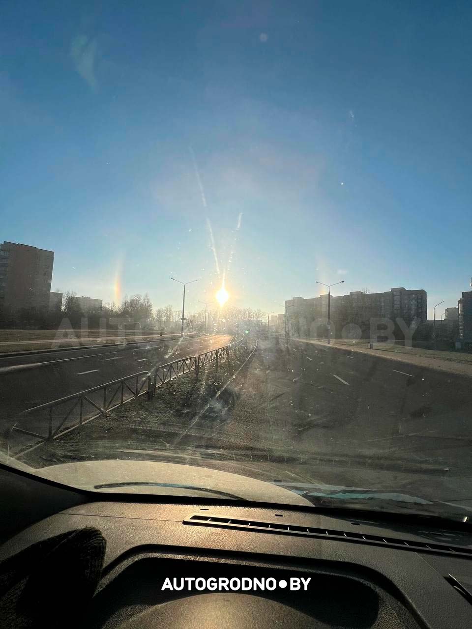 Гало в Гродно Белаусь