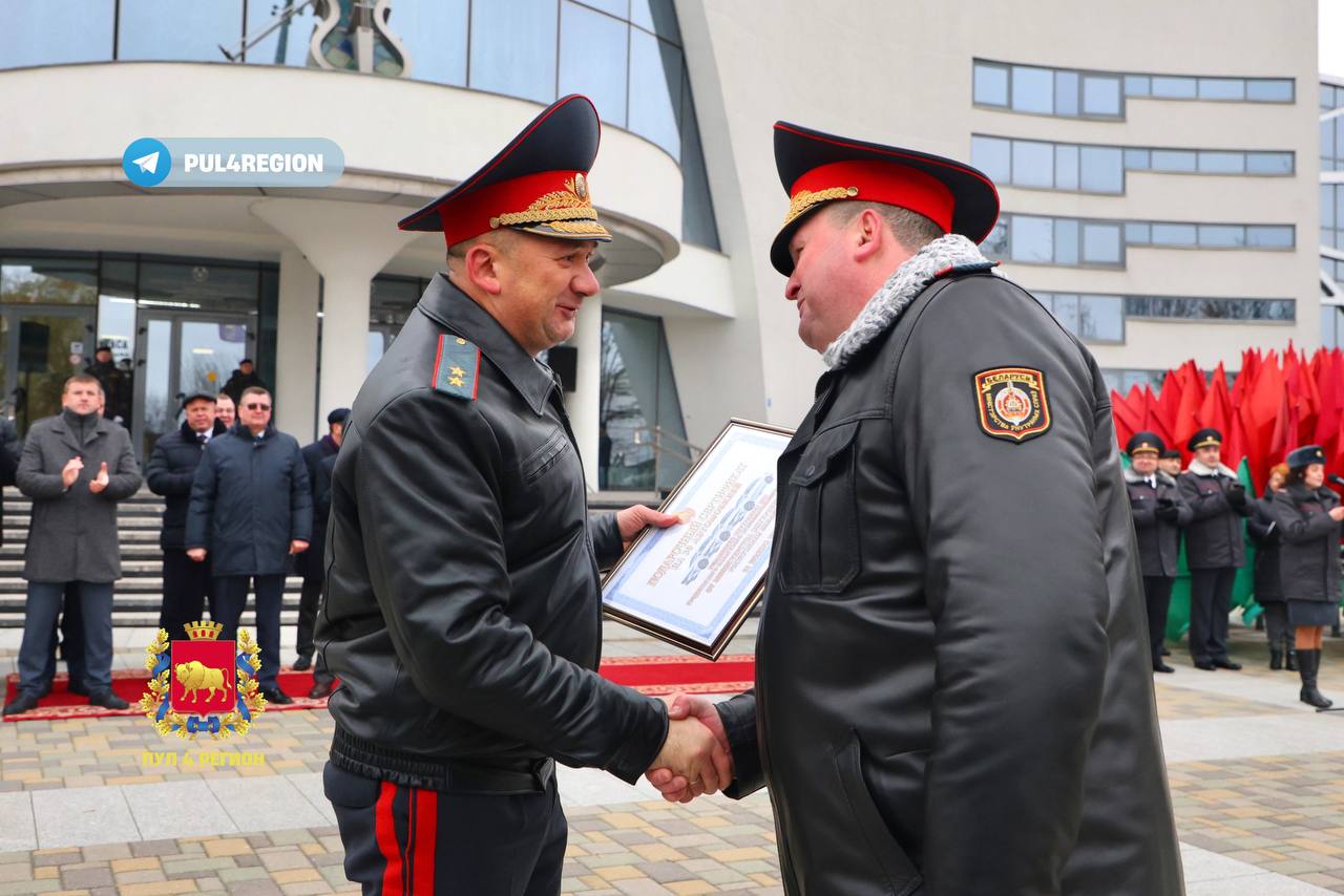 Милиция Гродно получила 49 новых автомобилей