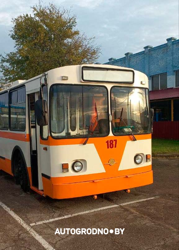 Старейший ретро-троллейбус Гродно планируют снова вывести на улицы Гродно ЗиУ-682В-012