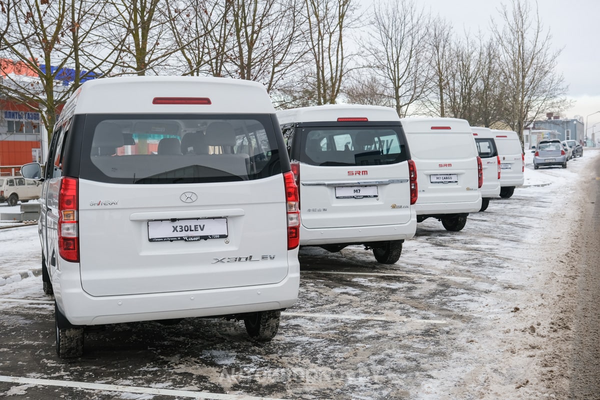 Микроавтобусы Shineray в Гродно