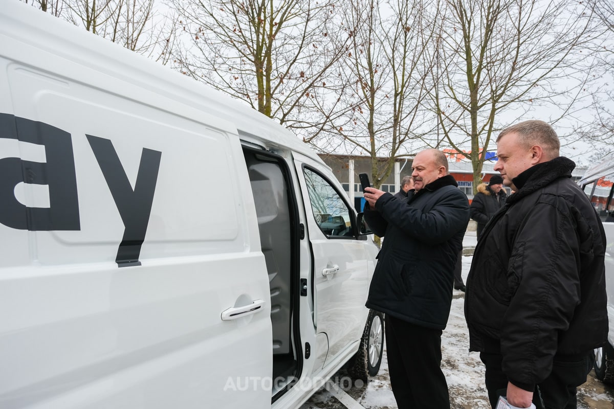 Микроавтобусы Shineray в Гродно