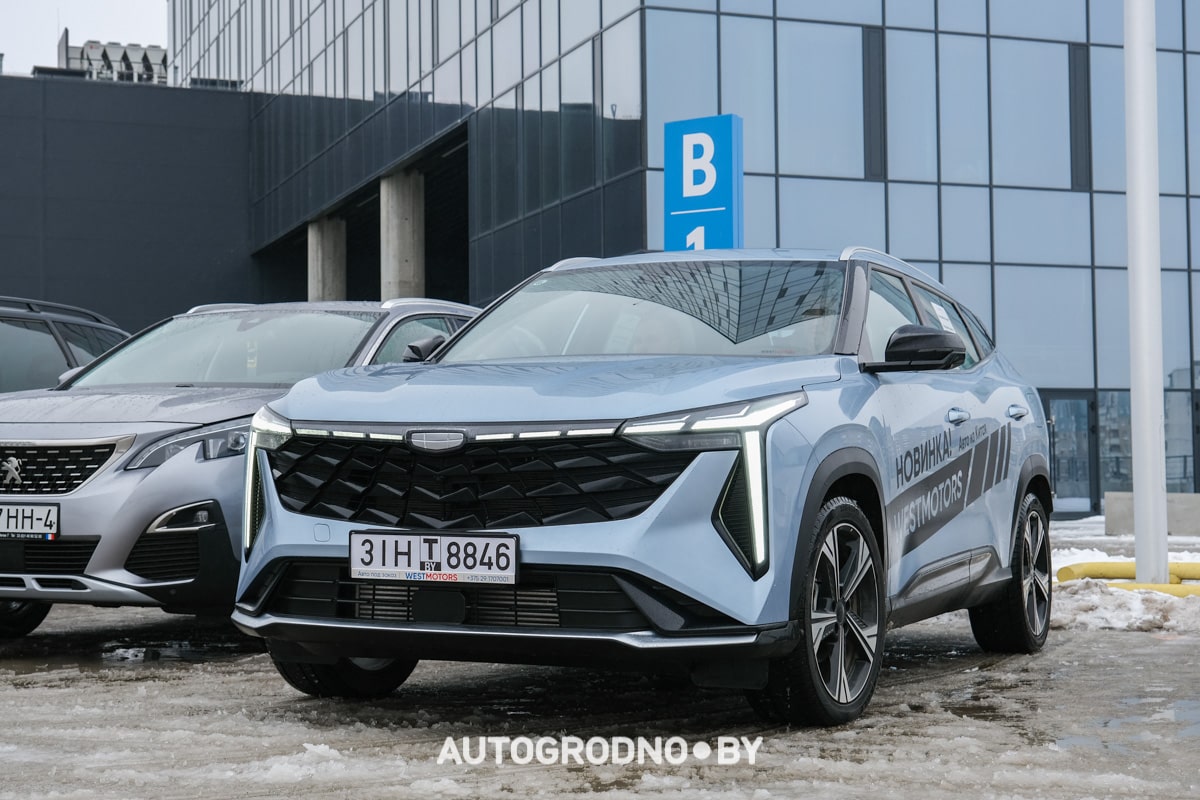 Обзор и тест драйв Geely Atlas Cool из Китая