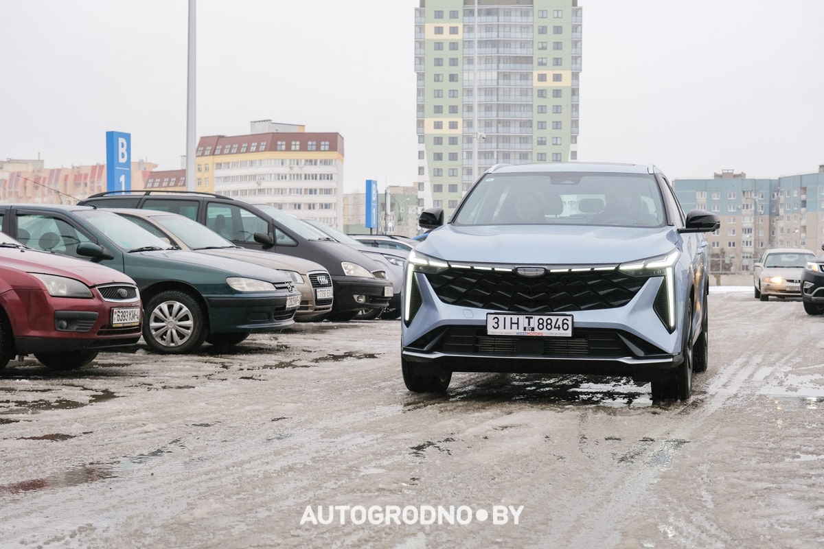 Обзор и тест драйв Geely Atlas Cool из Китая