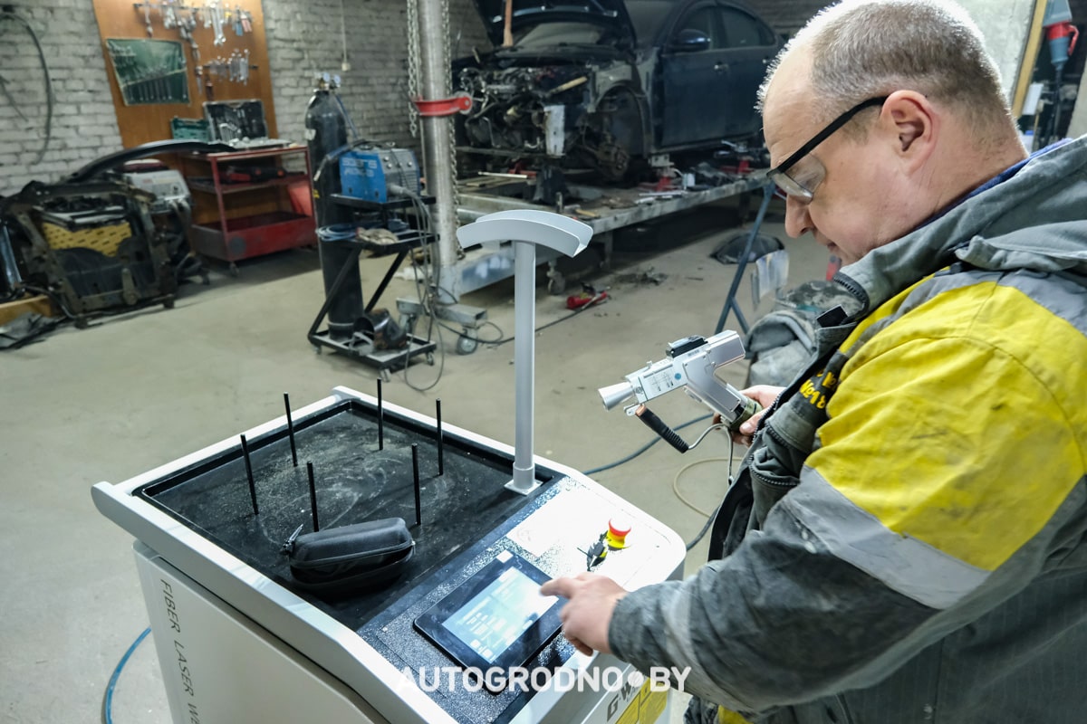 Лазер для сварки металла и чистки ржавчины в Гродно