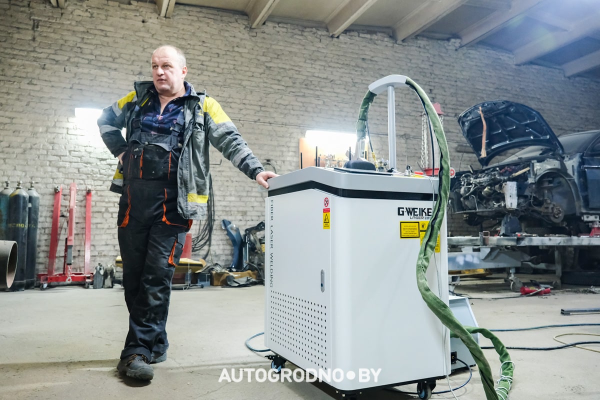Лазер для сварки металла и чистки ржавчины в Гродно