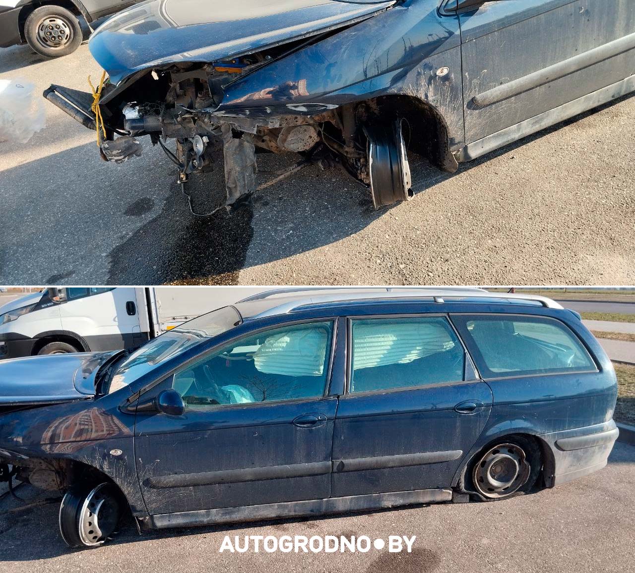 Посмотрите, что устроил неизвестный водитель на трассе М6 7 марта. Он скрылся и его ищут. Помогите