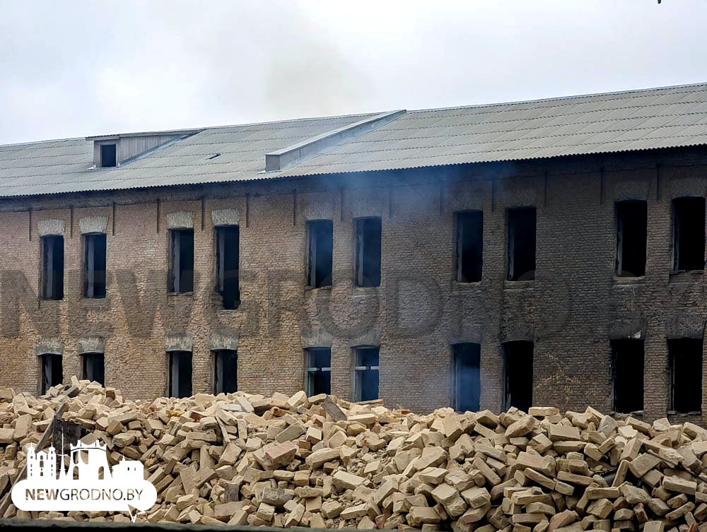 В Гродно сносят царские казармы на Щорса