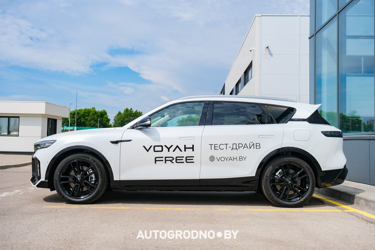 Voyah Free Pro в Гродно - новый автосалон - обзор и тест-драйв