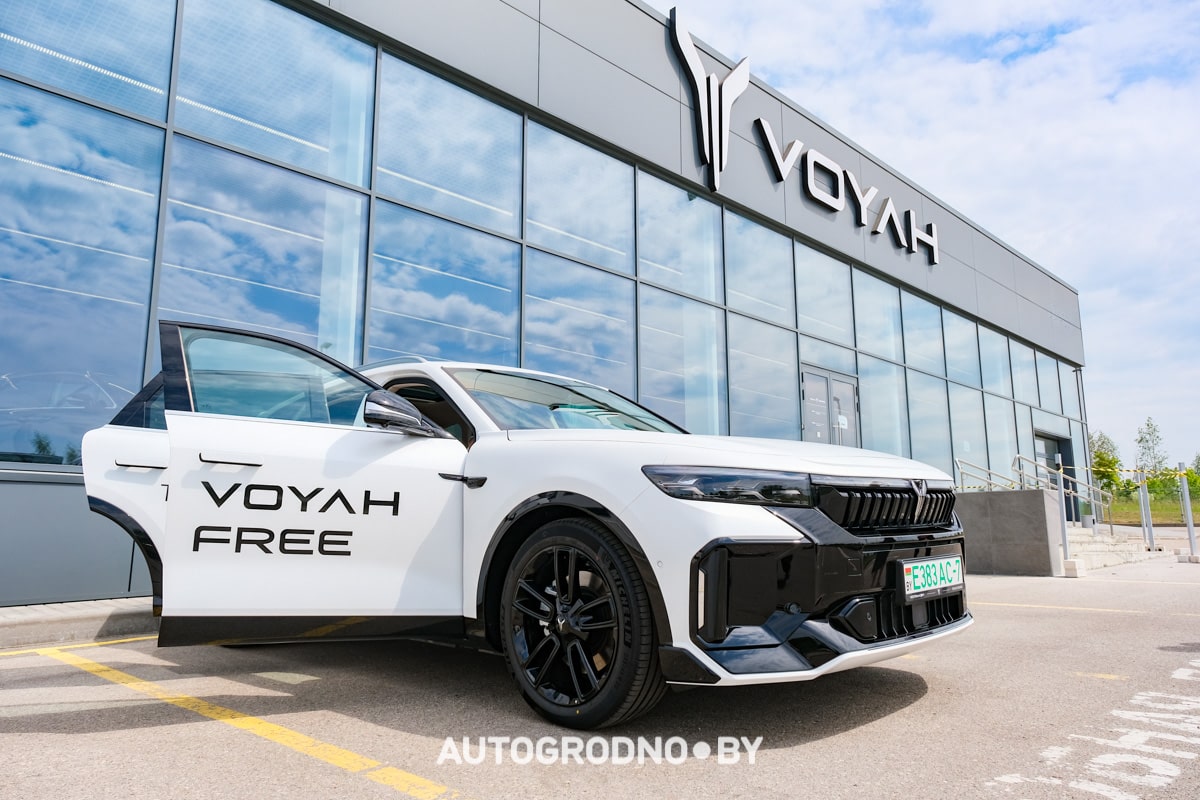 Voyah Free Pro в Гродно - новый автосалон - обзор и тест-драйв
