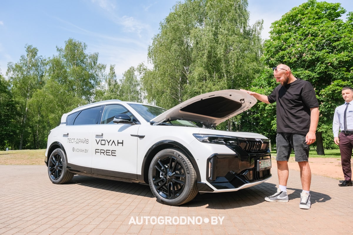 Voyah Free Pro в Гродно - новый автосалон - обзор и тест-драйв
