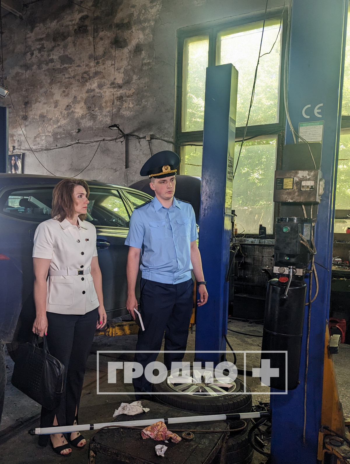 В Гродно началась проверка СТО. Посмотрите, какую картину увидели инспекторы в первый день