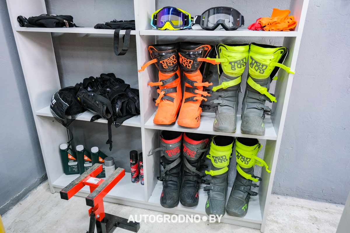 прокат мотоциклов Эндуро Гродно возле Привала