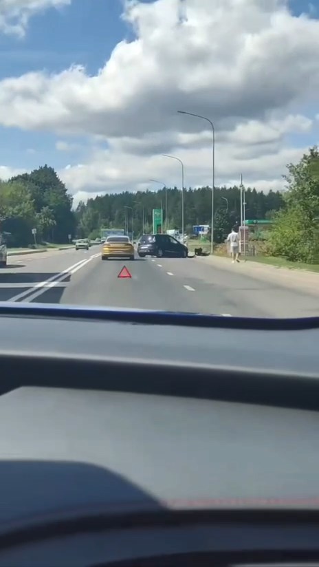 Жесткая авария на окраине Гродно попала на видео