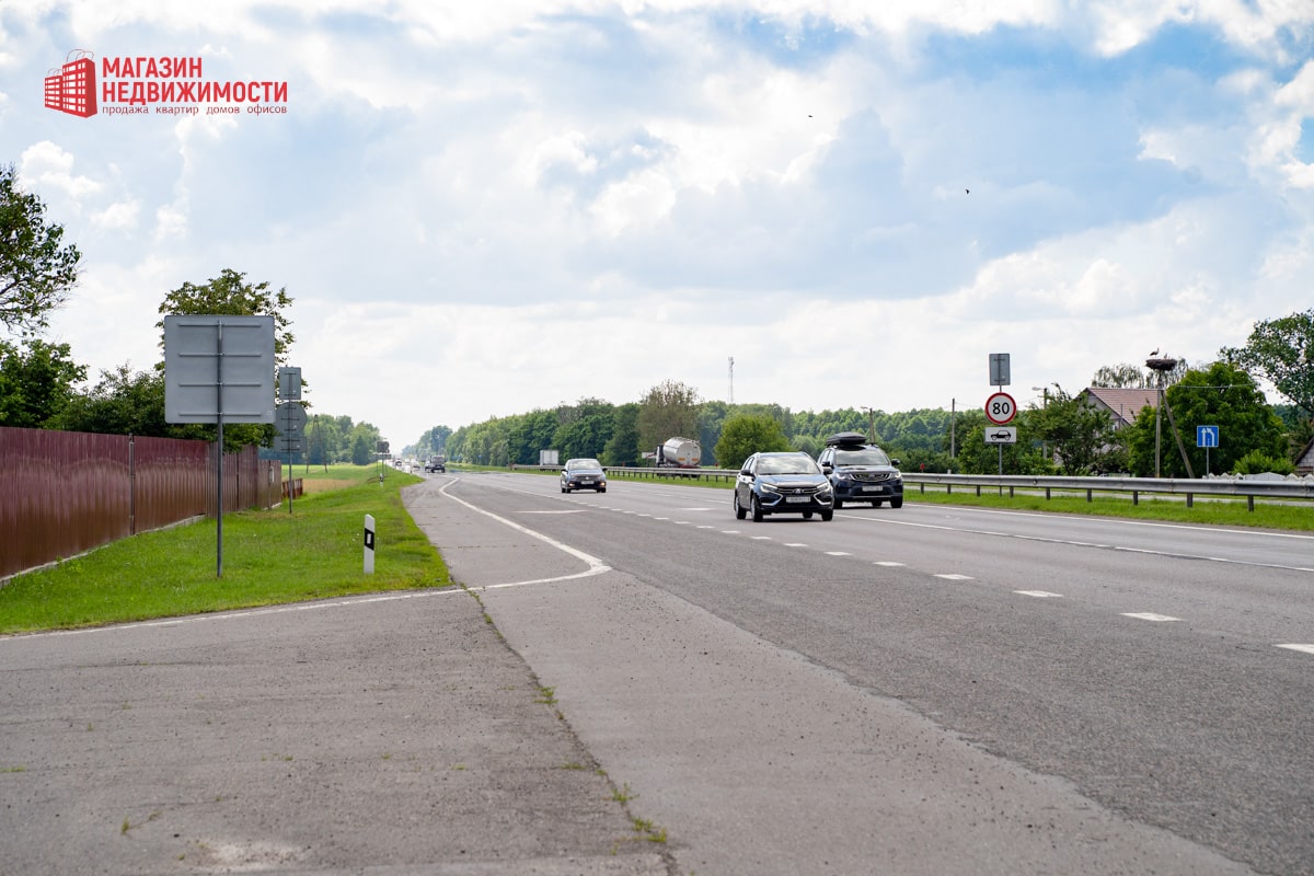 продажа участка вдоль трассы М1 Брест - Минск