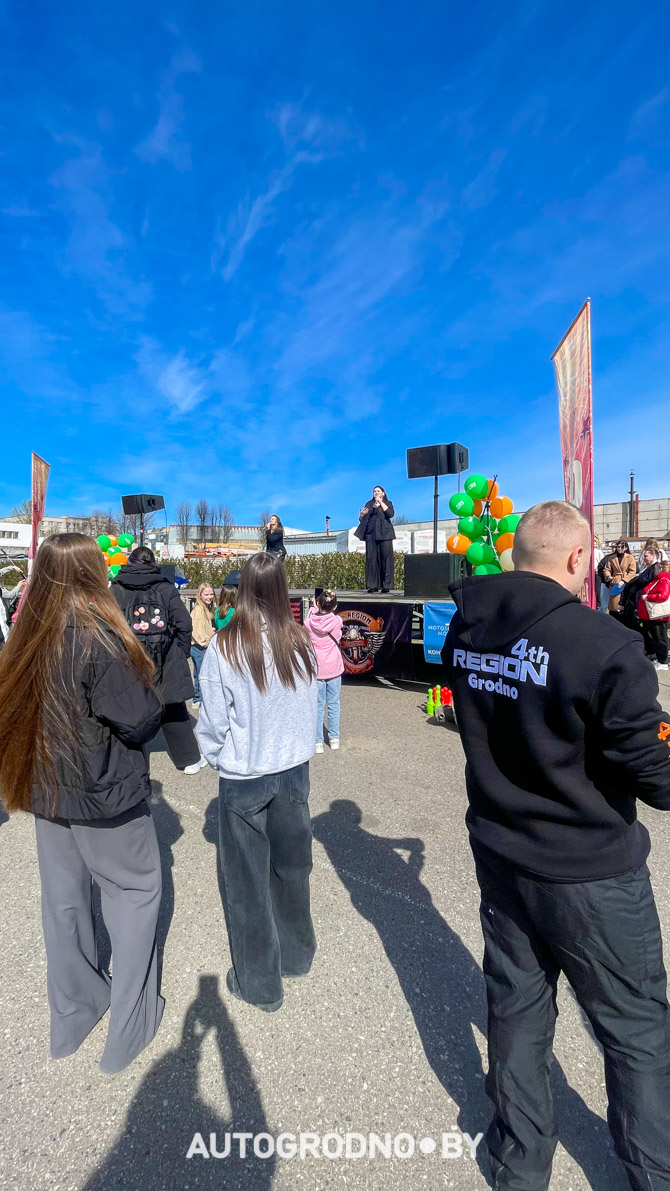 Открытие мотосезона в Гродно 2025