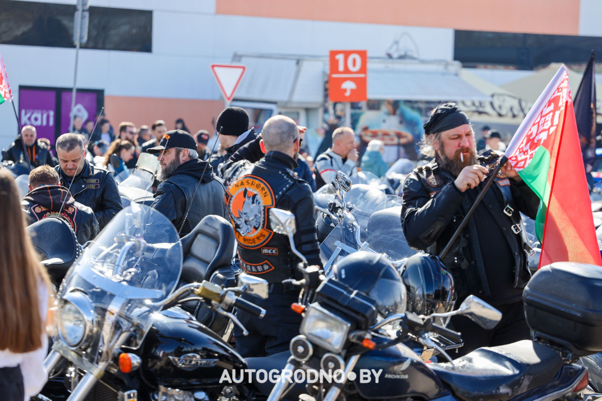 Открытие мотосезона в Гродно 2025