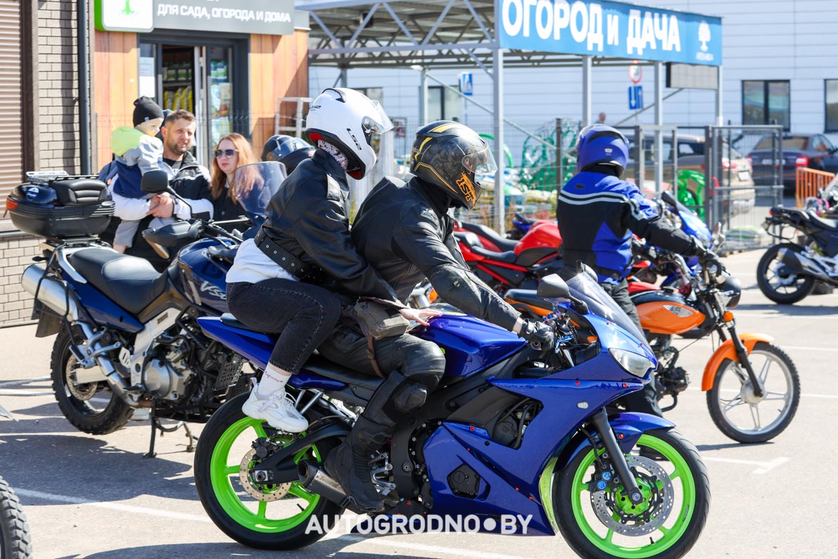 Открытие мотосезона в Гродно 2025