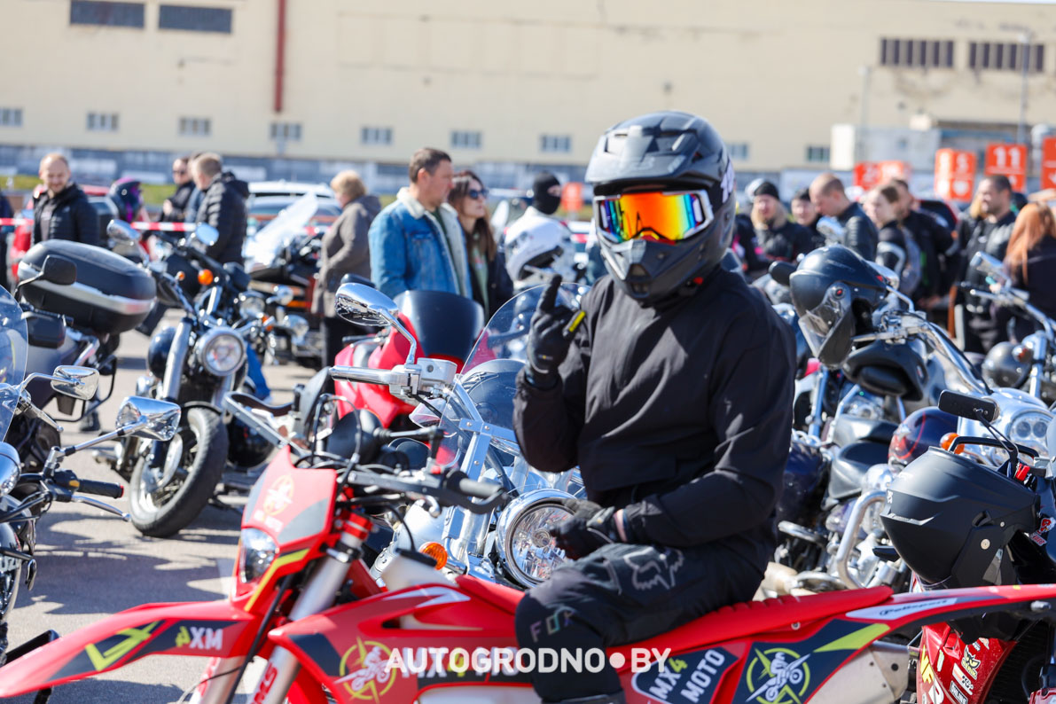 Открытие мотосезона в Гродно 2025