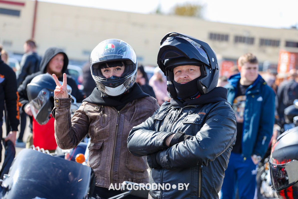 Открытие мотосезона в Гродно 2025